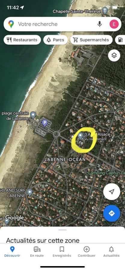 לבן Rez De Chaussee Bord De L Ocean מראה חיצוני תמונה